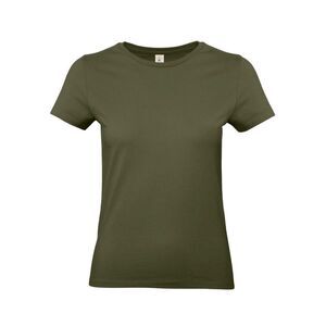 B&C Womens/Ladies E190 T-Shirt / Urban Khaki